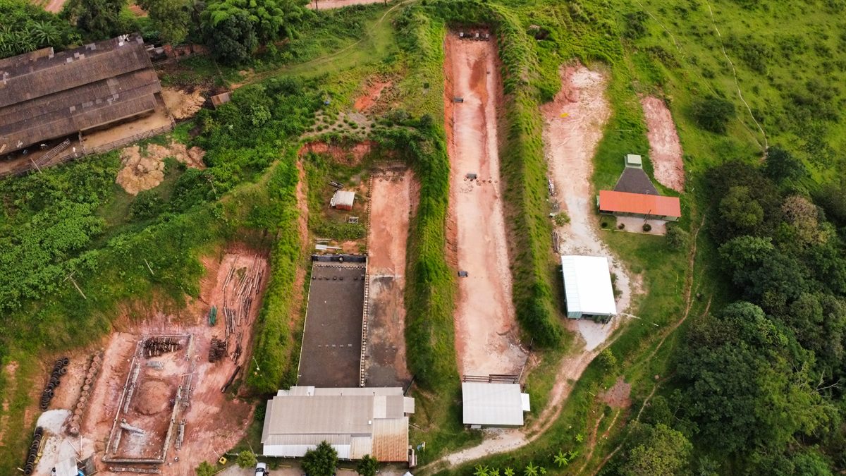 Vista aérea do ACTC em Pirassununga
